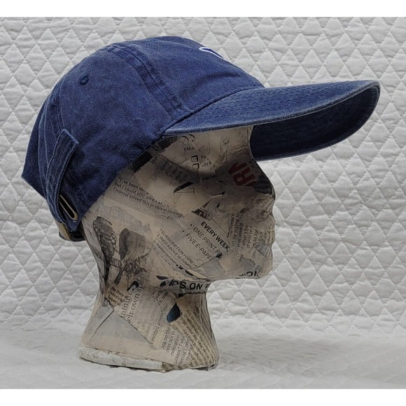 State of Texas Baseball Cap Blue Embroidered Adjustable Distressed Dad Hat OSFA - Picture 14 of 15